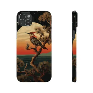 Nocturne Silhouettes : Hoopoe's Evening Council Snap-on Phone Case