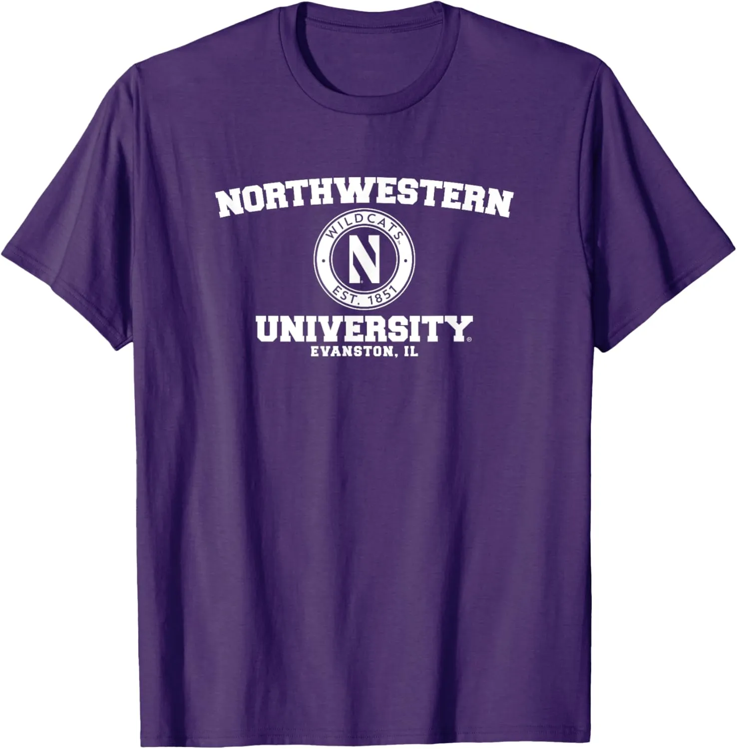 Northwestern University Wildcats Circle Logo T-Shirt