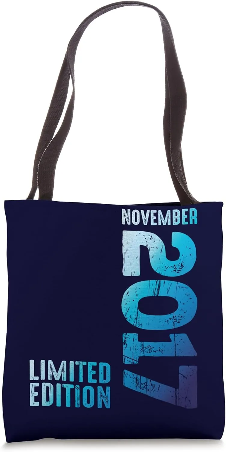 November 2017 Year 2017 Retro 2017 Vintage 2017 Edition Tote Bag