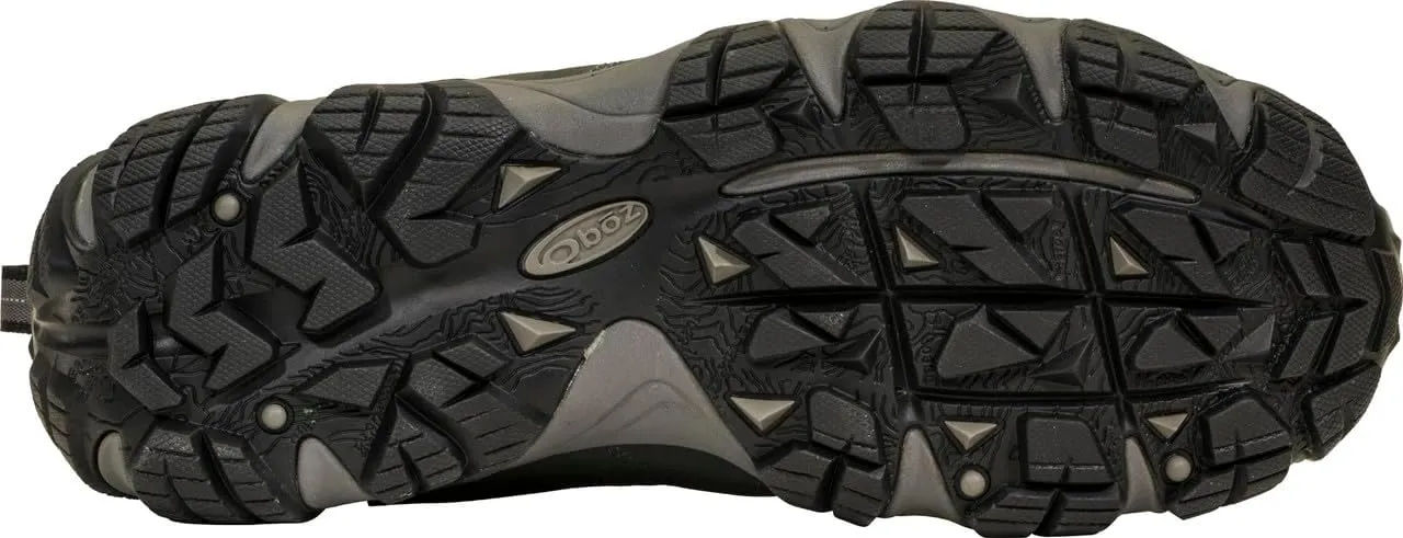Oboz Men's Firebrand II Low B-Dry, Gray, 8.5