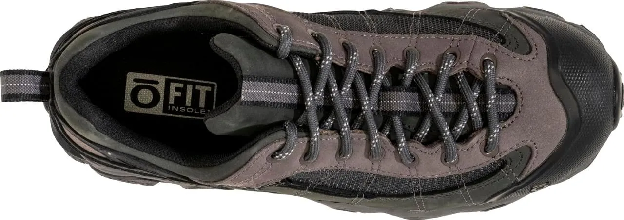 Oboz Men's Firebrand II Low B-Dry, Gray, 8.5