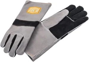 Oklahoma Joe's 3339484R06 Premium Leather Gloves, Gray