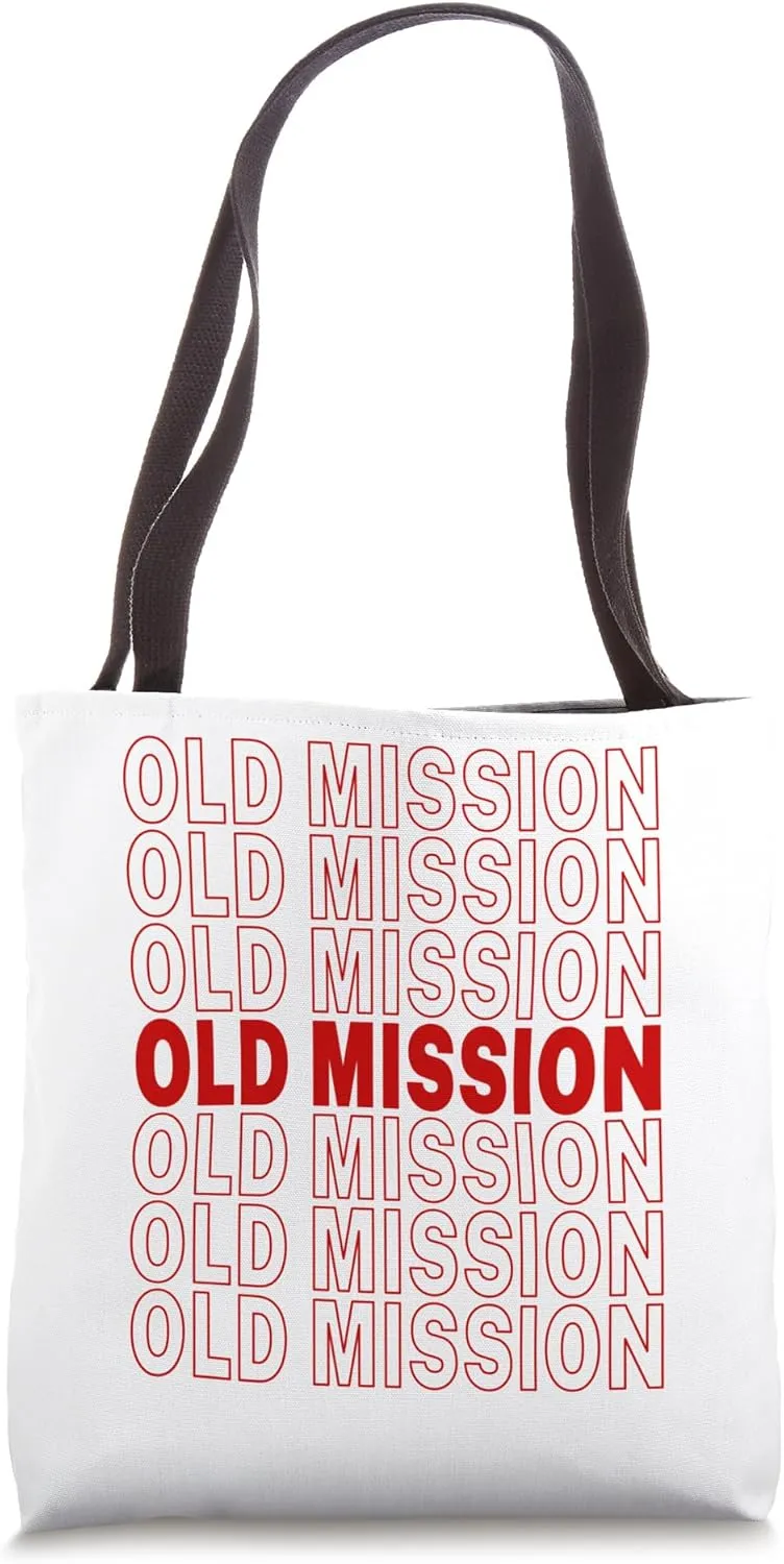 Old Mission Peninsula MI Michigan Tote Bag