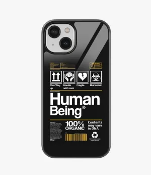 Organic Human Being Glass Phone Case