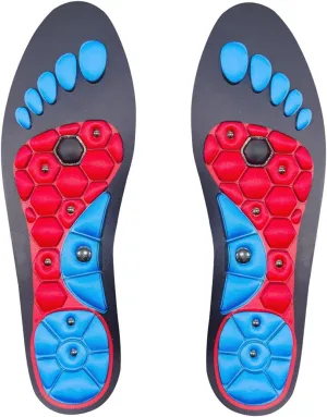 Orthopedic Magnetic Therapy Insoles Slimming Weight Loss Arch Support Shoes Pads for Men Women Massage Foot Care Sole(S(36-40))