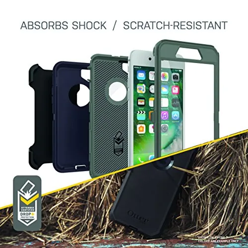 OTTERBOX DEFENDER SERIES Case for iPhone SE (2nd Gen - 2020) & iPhone 8/7 (NOT PLUS) - Retail Packaging - PURPLE NEBULA (WINSOME ORCHID/NIGHT PURPLE)