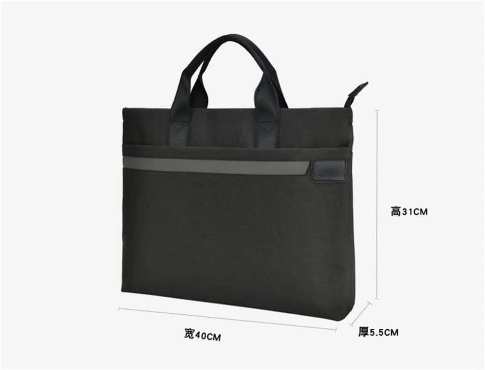 Oxford Cloth File Bag Print Office Leisure Information Bag Female Conference Briefcase