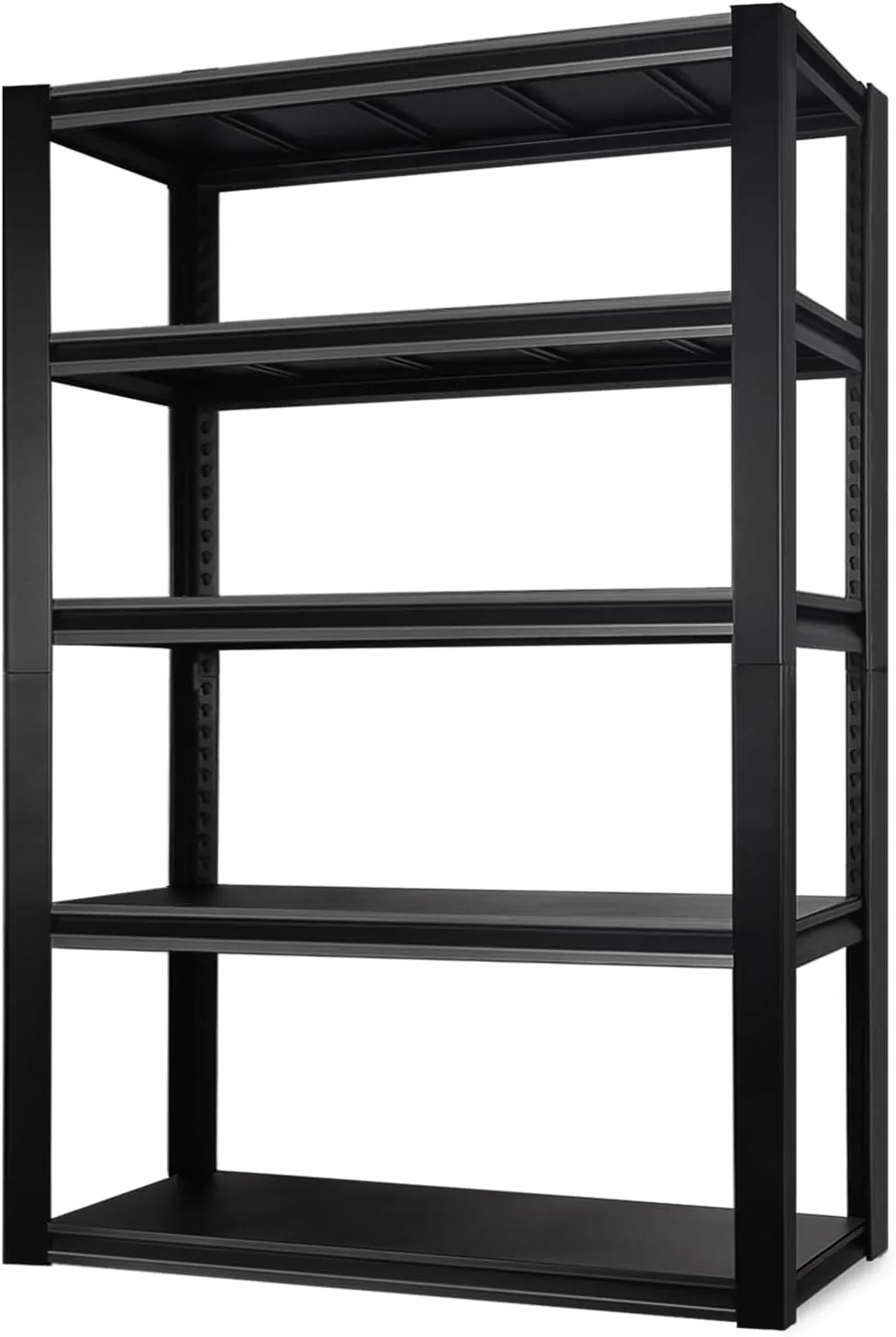 PACHIRA E-Commerce 72" Garage Shelving Heavy Duty, Wide Size Storage Shelves 5-Tier Large Metal Shelving Unit Adjustable Utility Rack for Garage, Pantry, 39.4" W x 17.7" D x 72" H