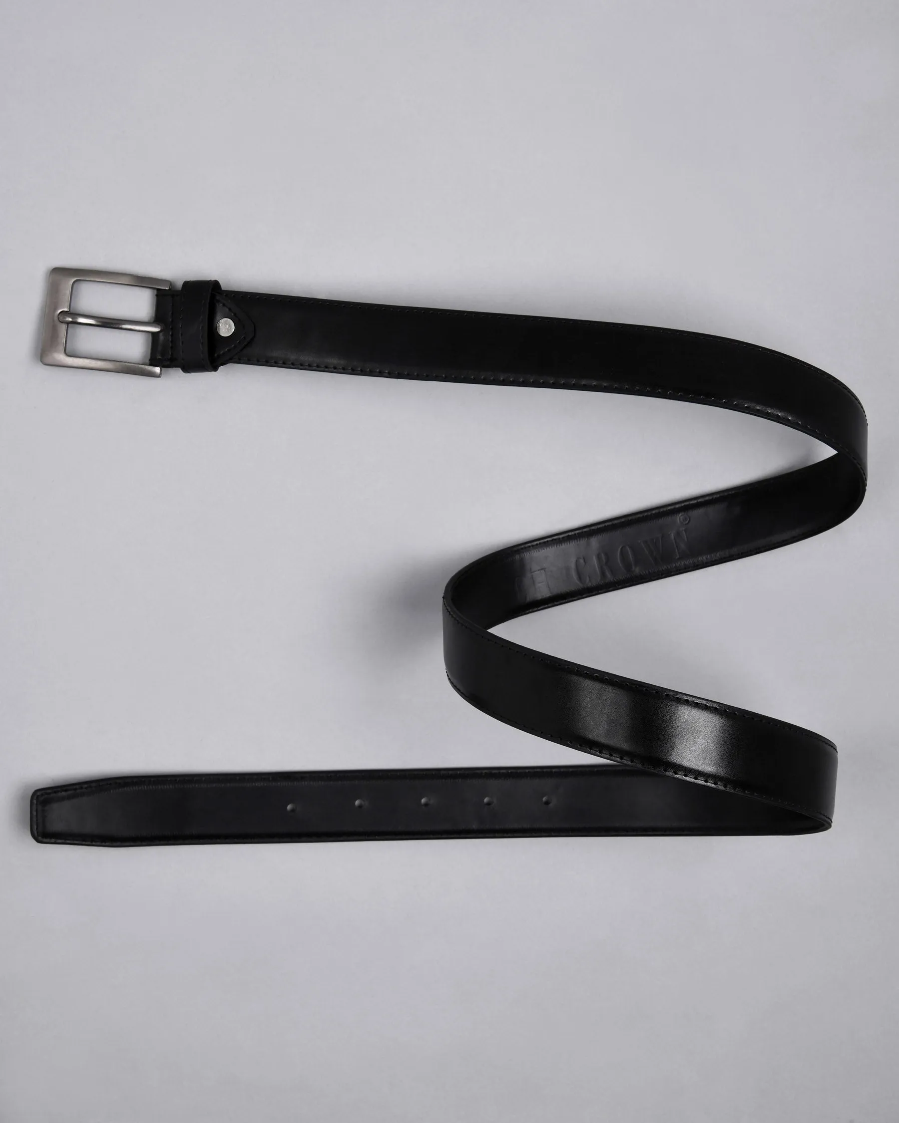 Pack Of 1 Black Wallet And 1 Jade Black Belt