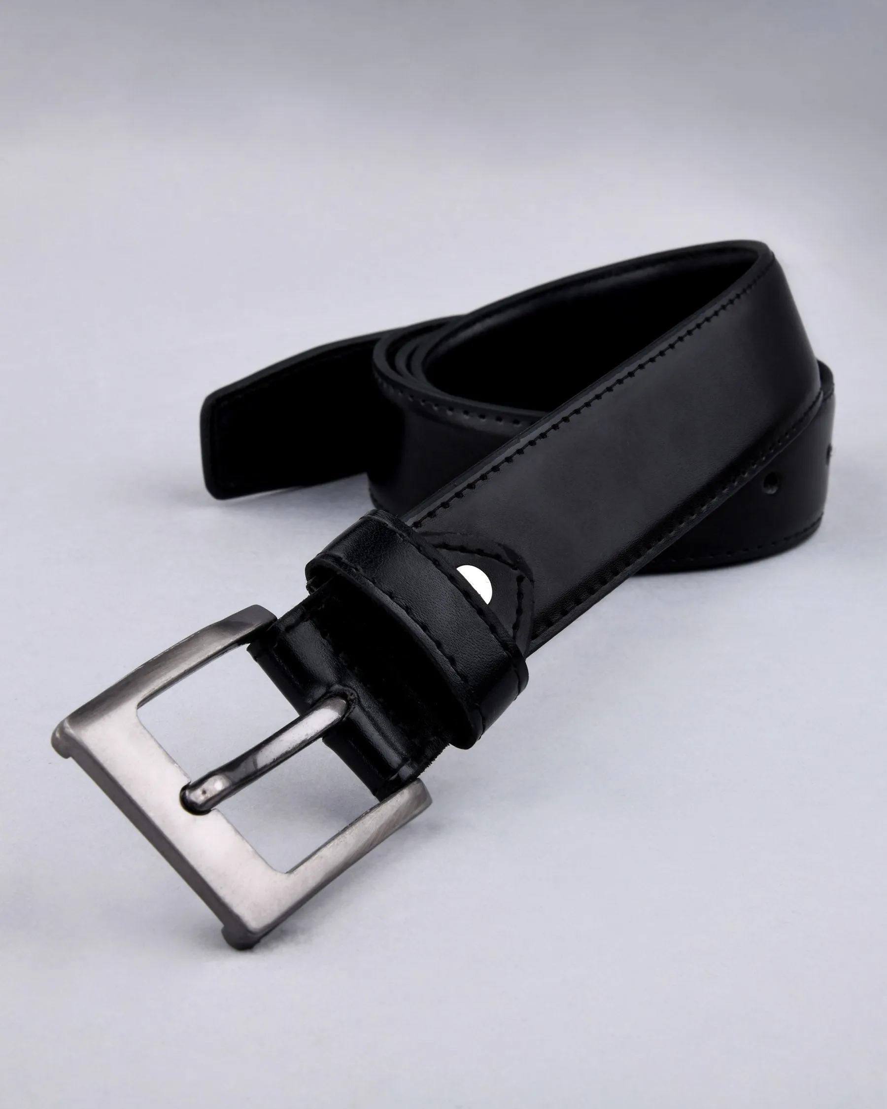 Pack Of 1 Black Wallet And 1 Jade Black Belt