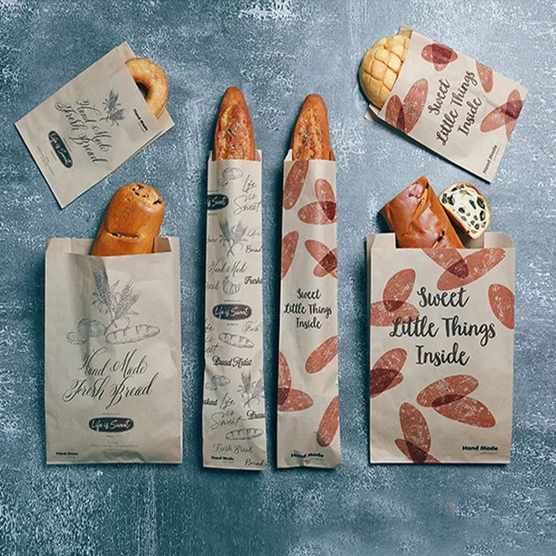 Paper Snack, Pastry, Sandwich and Cookie Bags | Fully Customizable