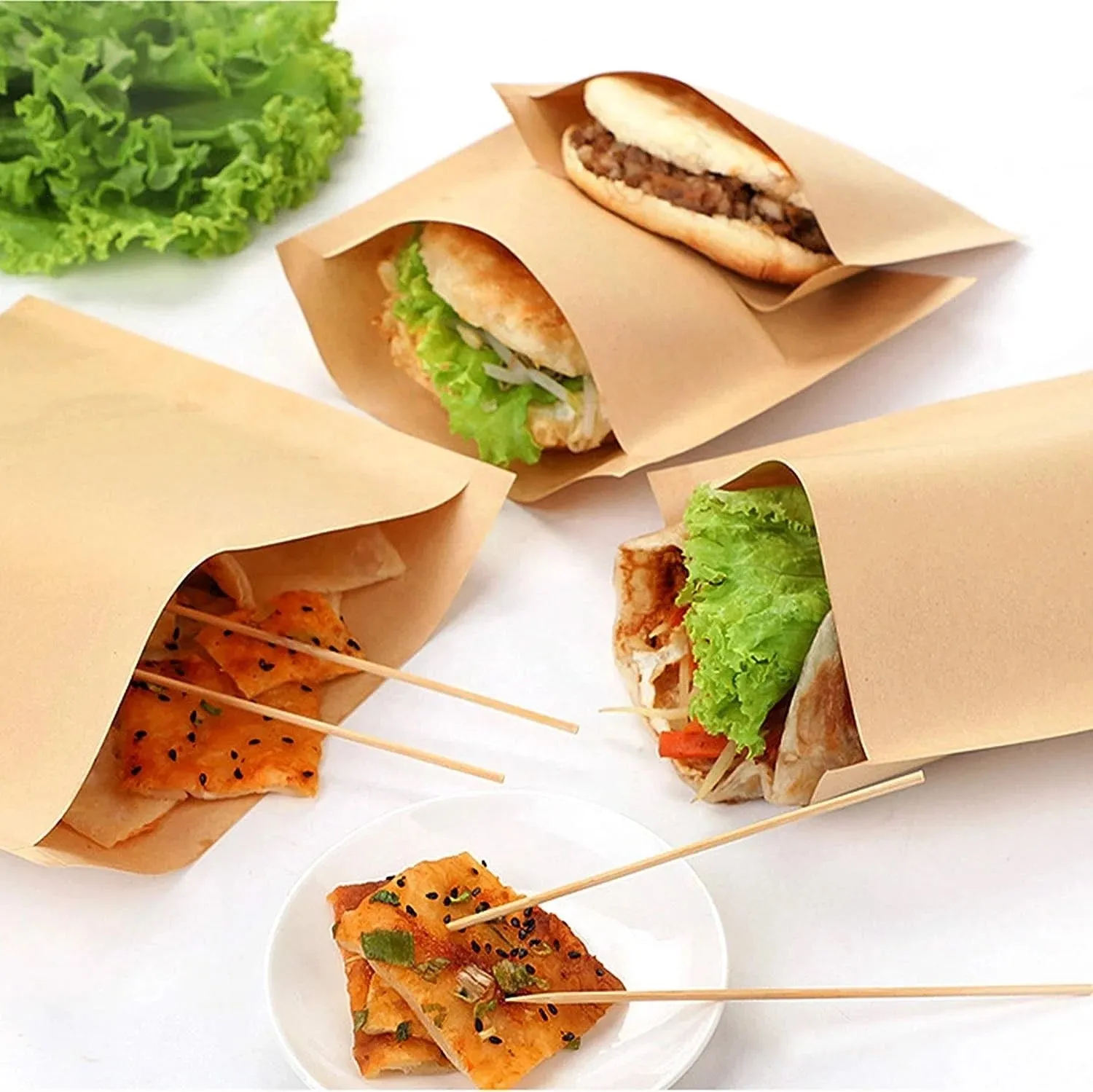 Paper Snack, Pastry, Sandwich and Cookie Bags | Fully Customizable