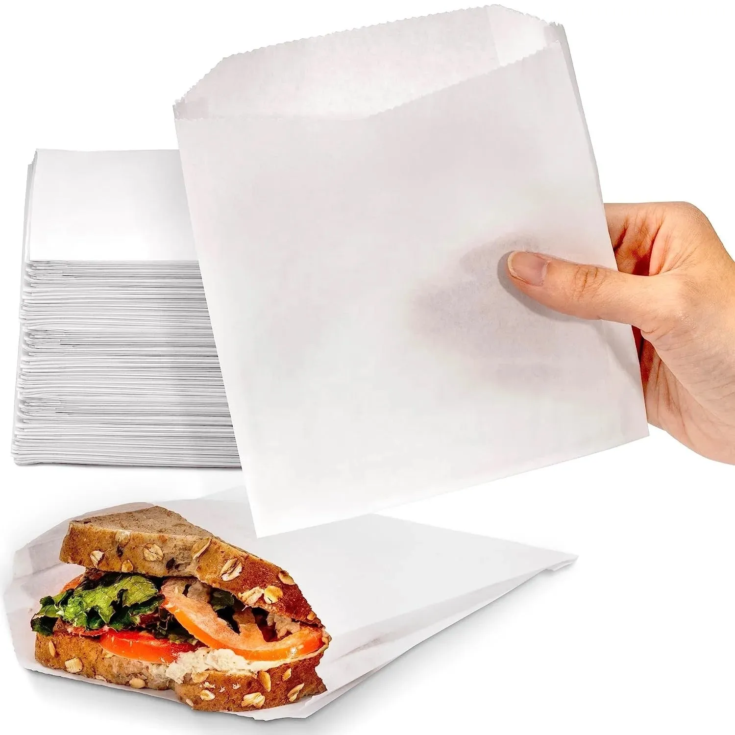 Paper Snack, Pastry, Sandwich and Cookie Bags | Fully Customizable
