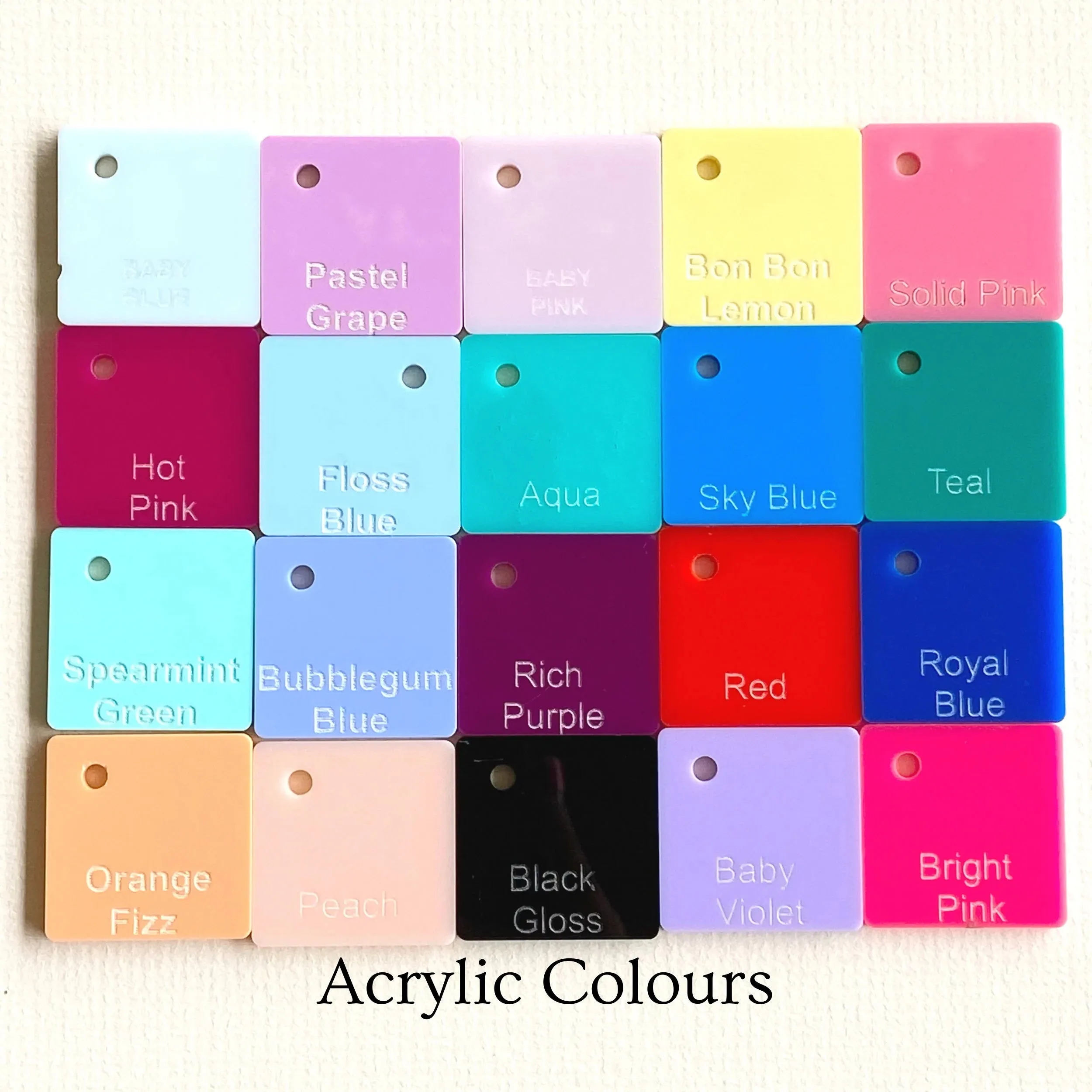 Personalised 3D Name Badges