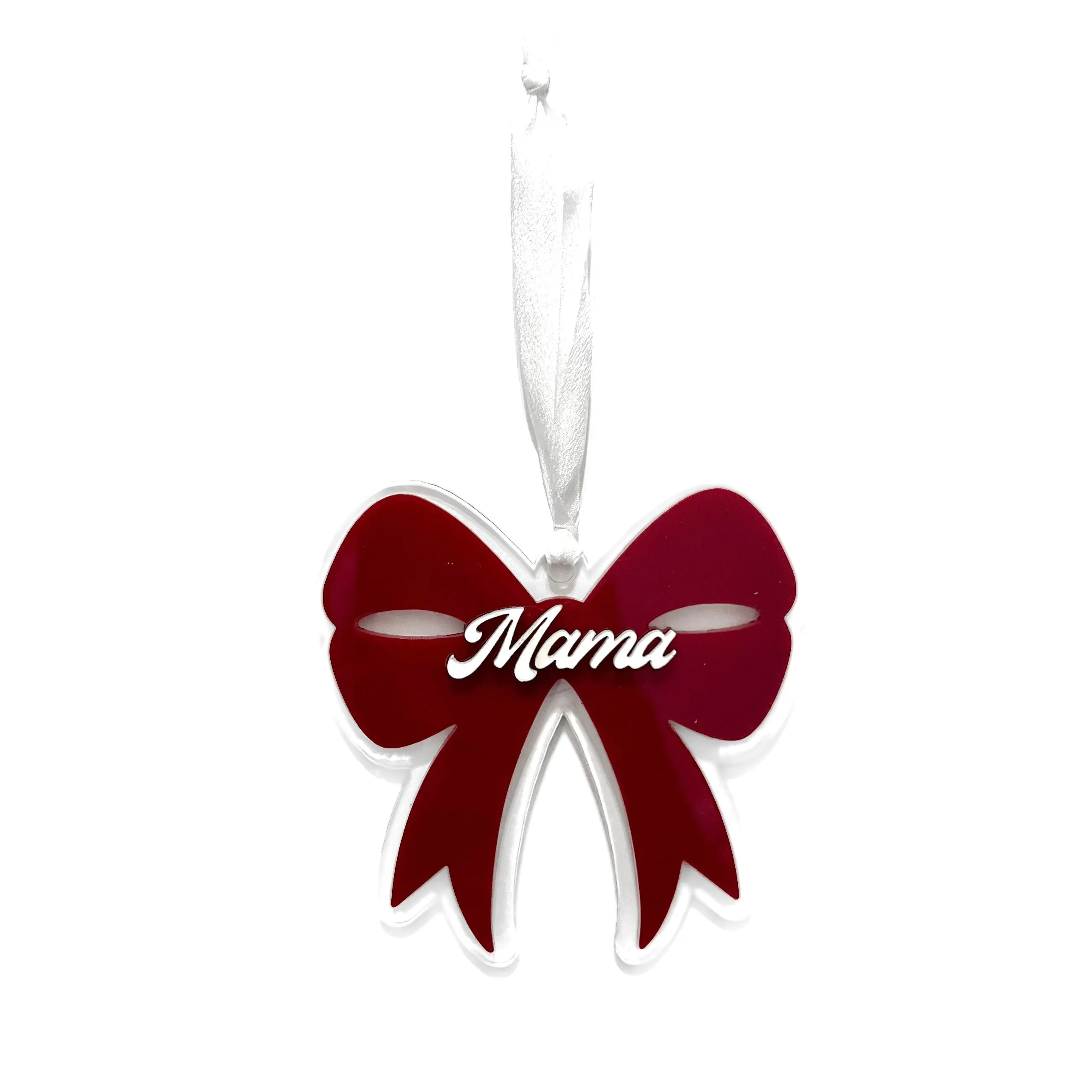 Personalized Bow Magnet//Tag