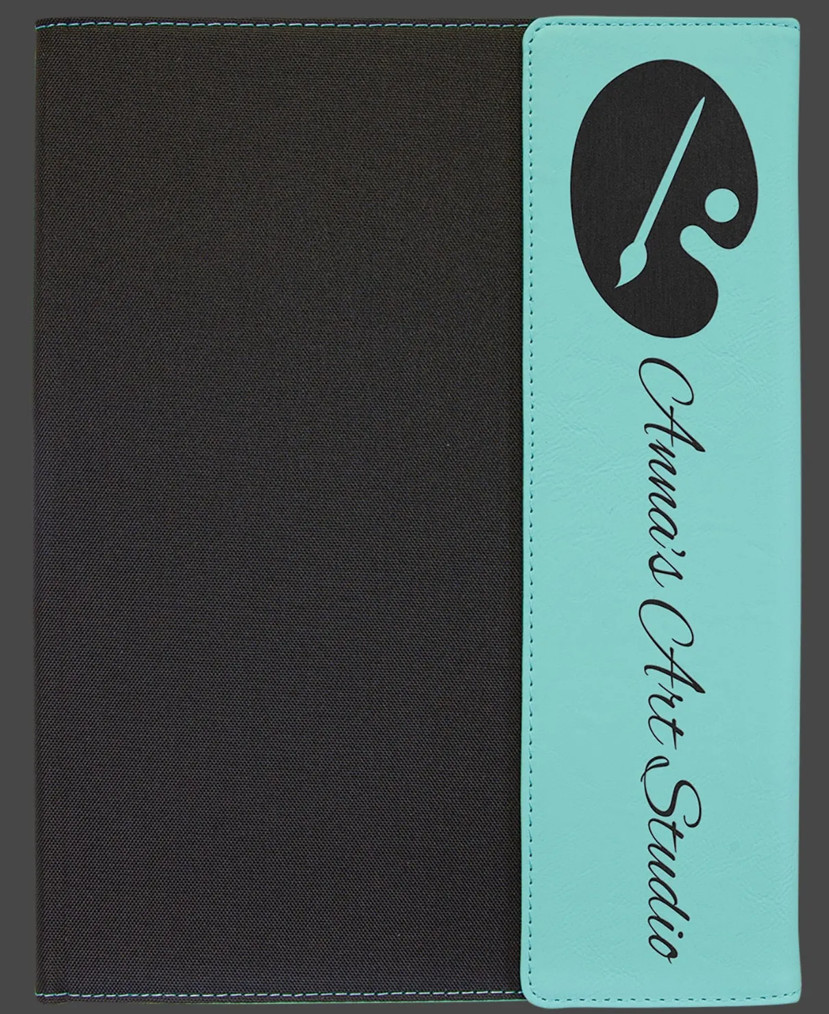 Personalized Leather Portfolio, Leather Padfolio, Leather Portfolio Zipper, Custom Engraved Portfolio, Graduation Gift Personalized Gift