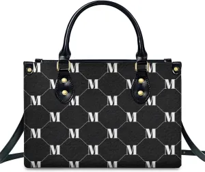 Personalized Purse for Women, Custom Name Photo Handbag Gifts for Her, Casual Tote Bag for Mom Teacher Bridesmaid Sister