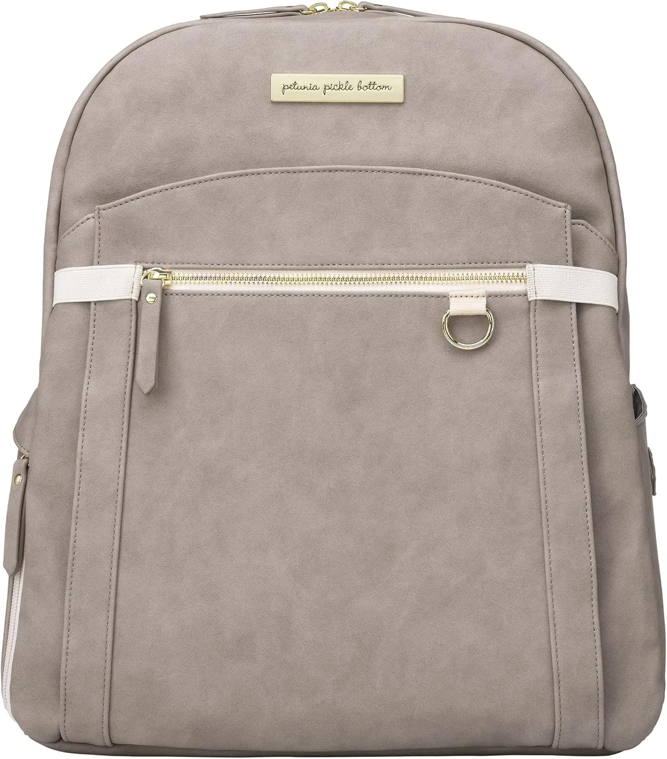 Petunia Pickle Bottom 2-in-1 Provisions Breast Pump & Diaper Bag, Designed for Busy Parents, Spacious Main Compartment, Grey Matte