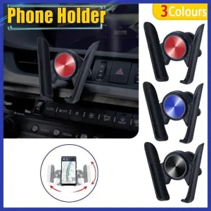 Phone Holder Car Gravity Cradle Dashboard Gravity & Air Outlet Bracket Au Stock