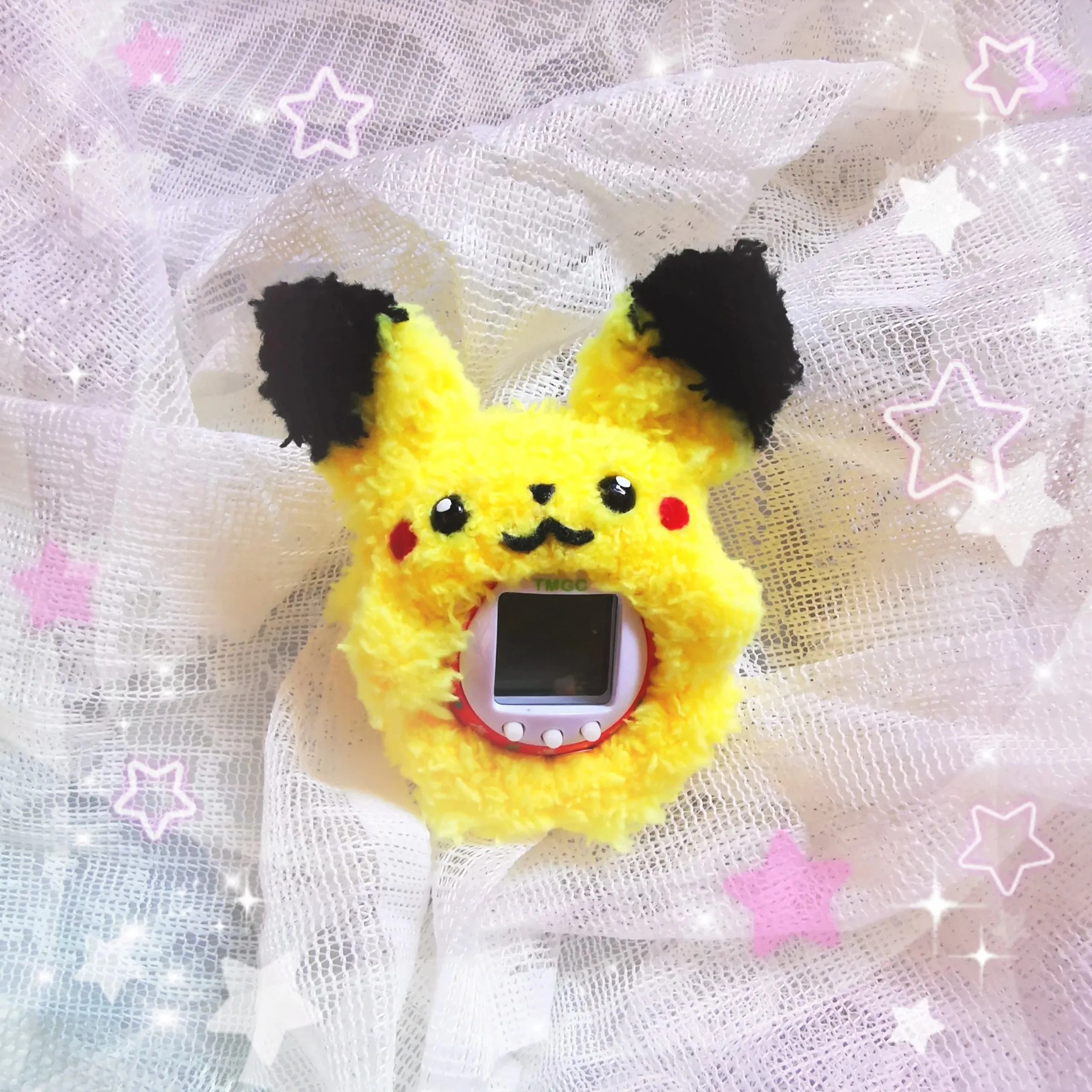 Pikachu Fuzzy Tamagotchi Cover
