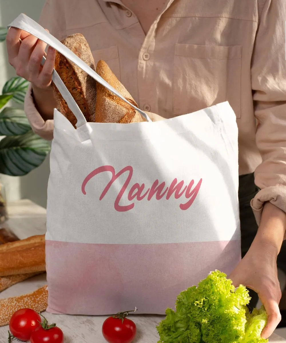 Pink Grandma Gifts Tote Bag, Gifts for Grandma, Grandma Gifts from Grandkids, Best Grandma Christmas Birthday Gifts