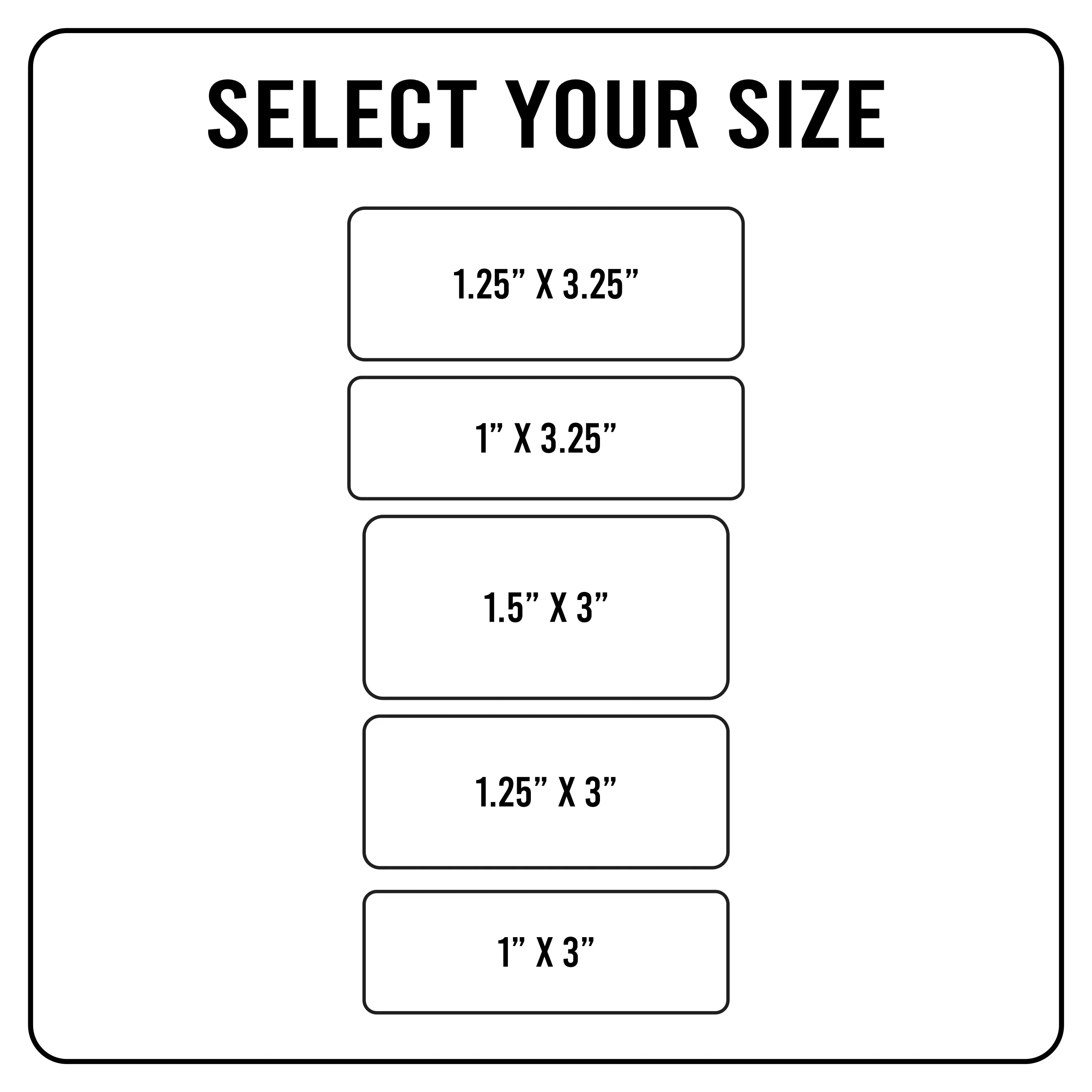 Plastic Lasered Two-Tone Name Badge