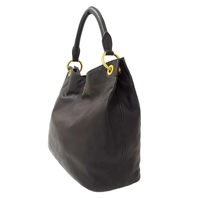 Prada Calf Leather Tote Bag