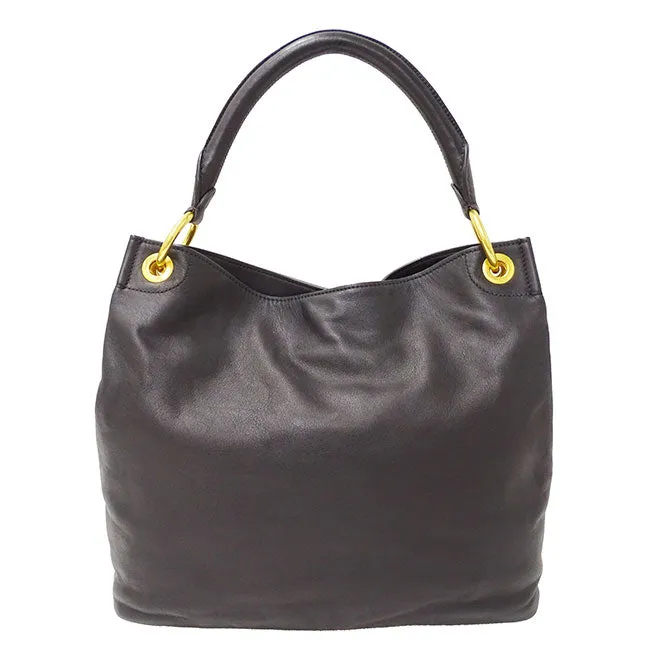 Prada Calf Leather Tote Bag
