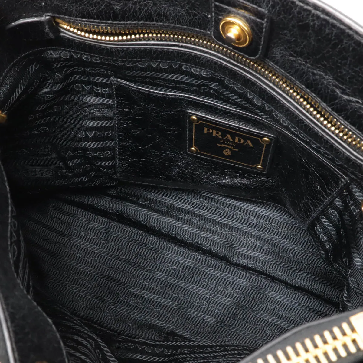 Prada Leather Tote Bag
