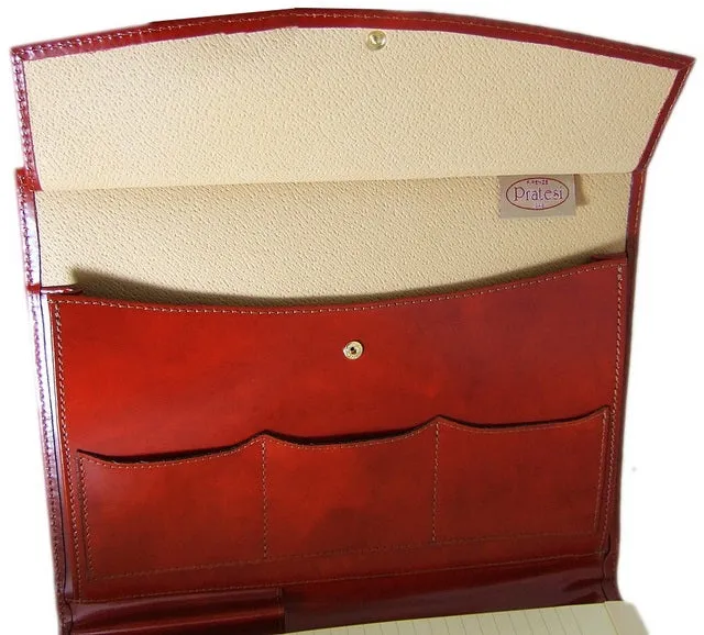 Pratesi Andrea del Sarto R A4 Portfolio in genuine Italian leather - SZN