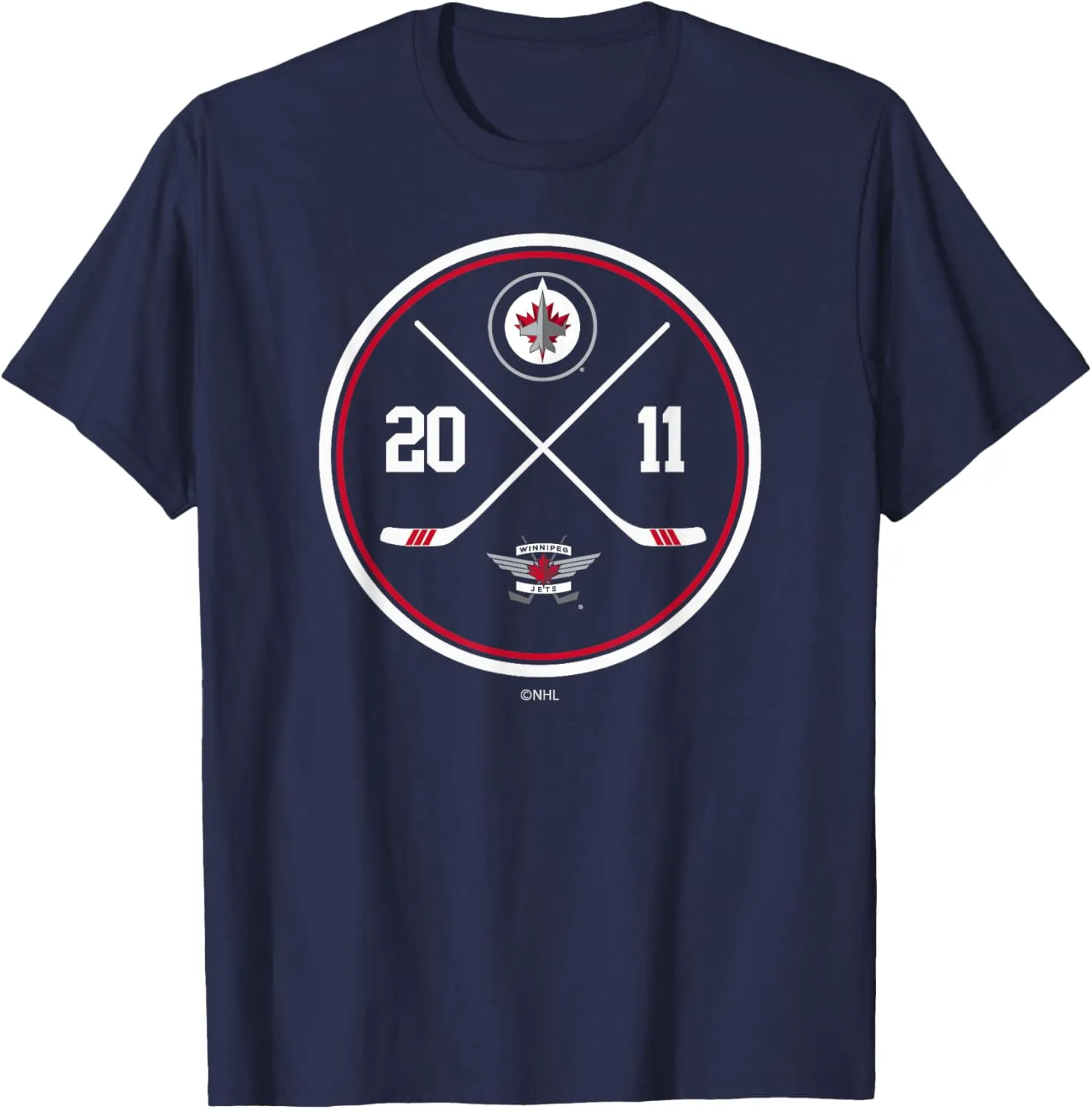 Prize Navy Blue NHL Officially Licensed T-Shirt