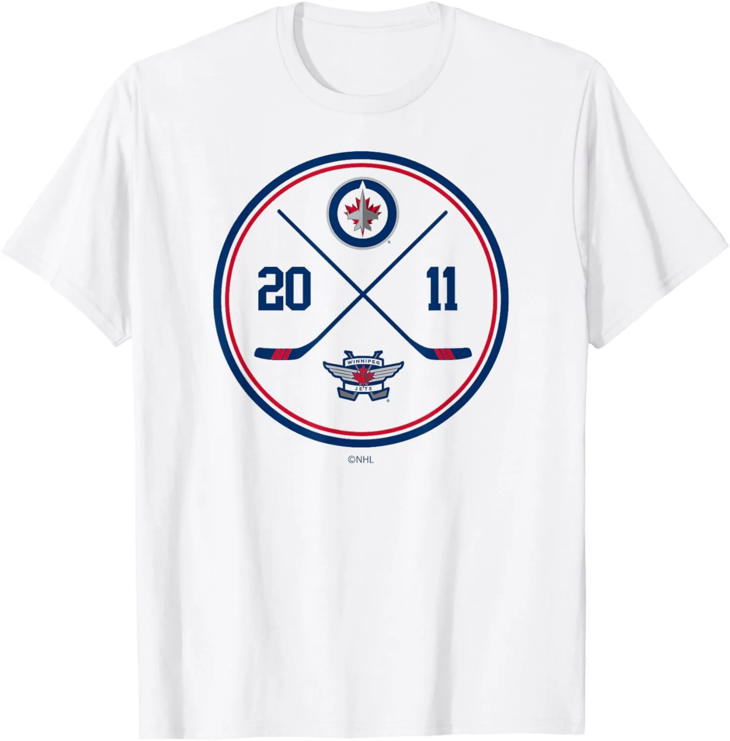 Prize White NHL Officially Licensed T-Shirt