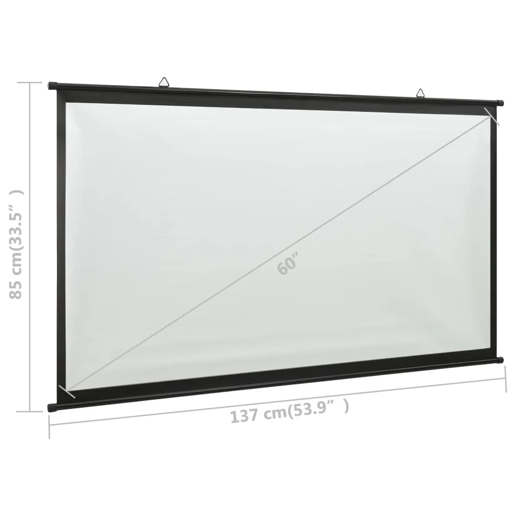 Projection Screen Home Theater Screen Pull-down Projector Screen 16:9