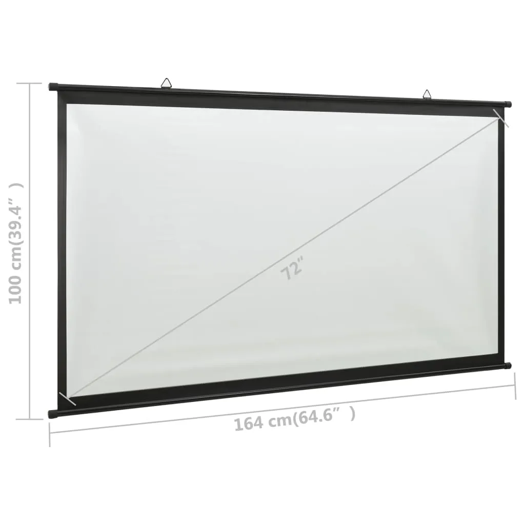 Projection Screen Home Theater Screen Pull-down Projector Screen 16:9