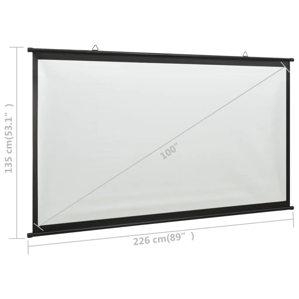 Projection Screen Home Theater Screen Pull-down Projector Screen 16:9