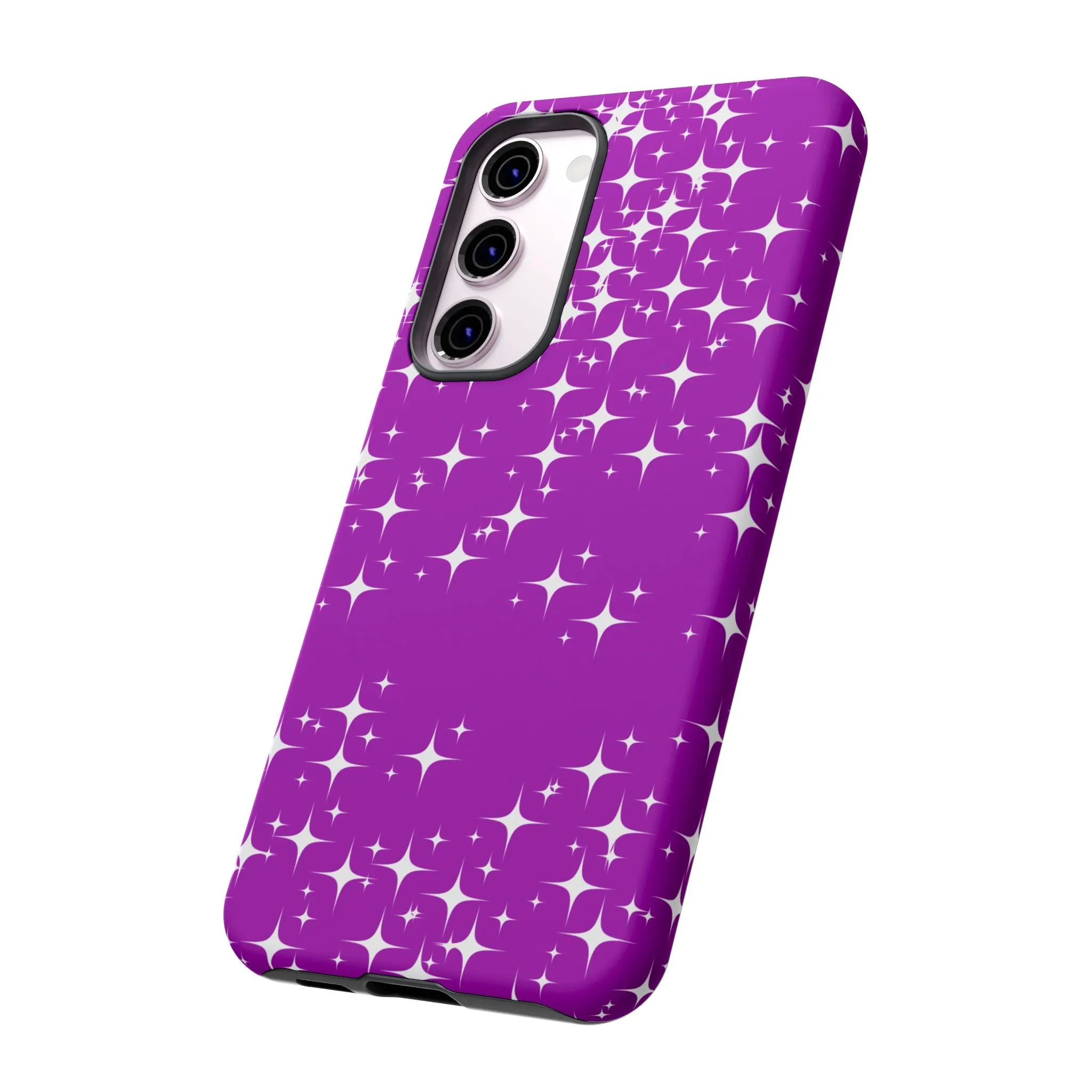 Purple Sparkling Samsung Galaxy Phone Case - Stylish Protection for All Occasions, Gifts for friends, Gifts for love ones, Gifts for colleagues