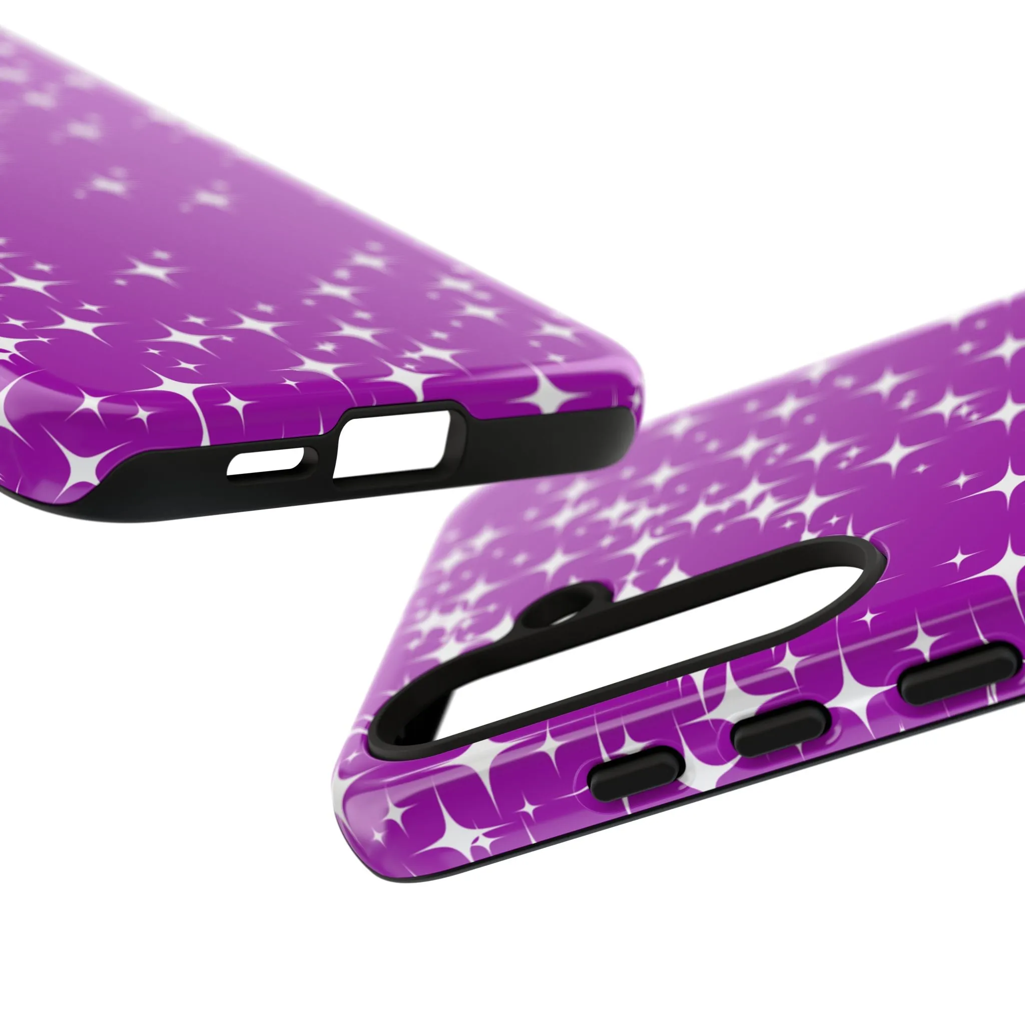 Purple Sparkling Samsung Galaxy Phone Case - Stylish Protection for All Occasions, Gifts for friends, Gifts for love ones, Gifts for colleagues