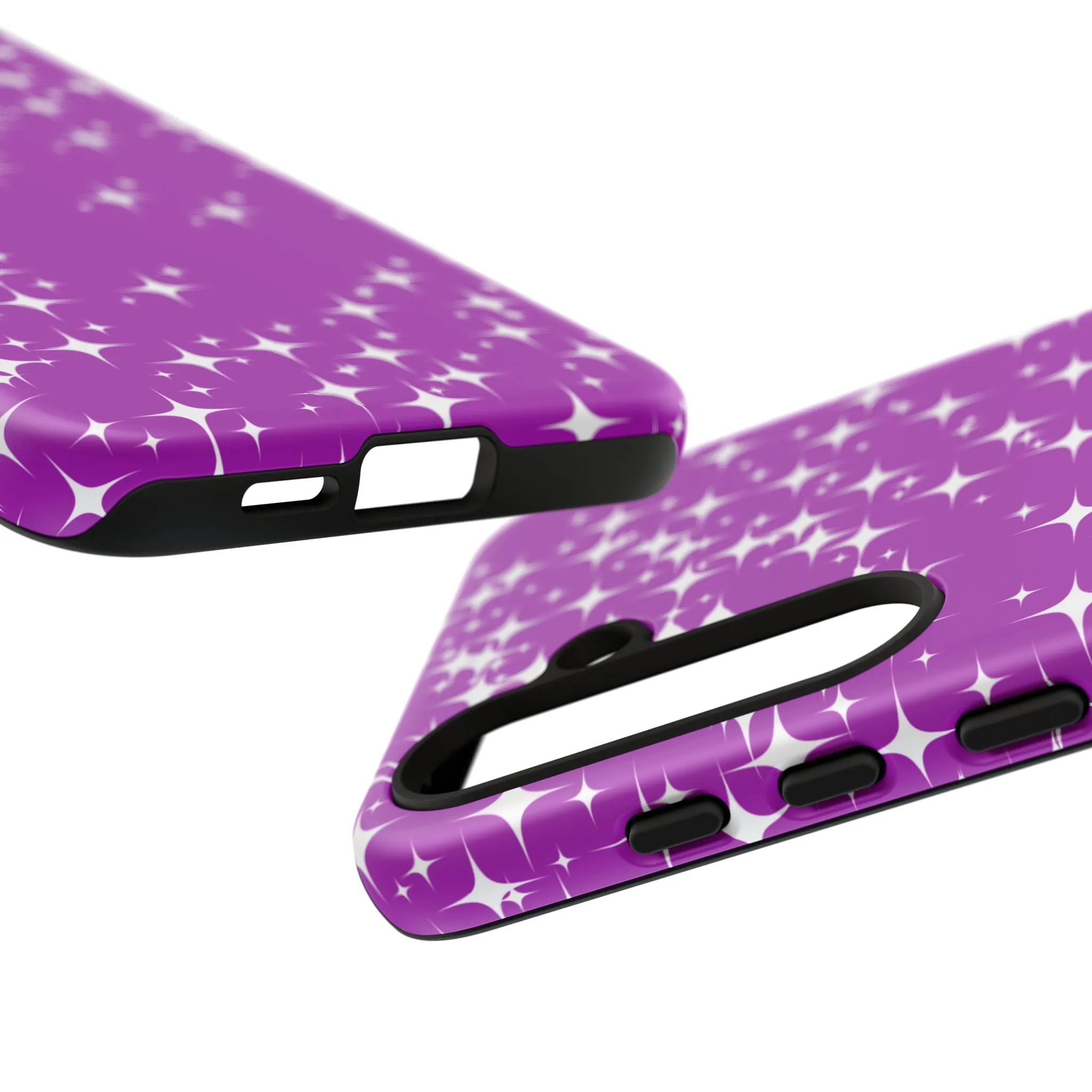 Purple Sparkling Samsung Galaxy Phone Case - Stylish Protection for All Occasions, Gifts for friends, Gifts for love ones, Gifts for colleagues