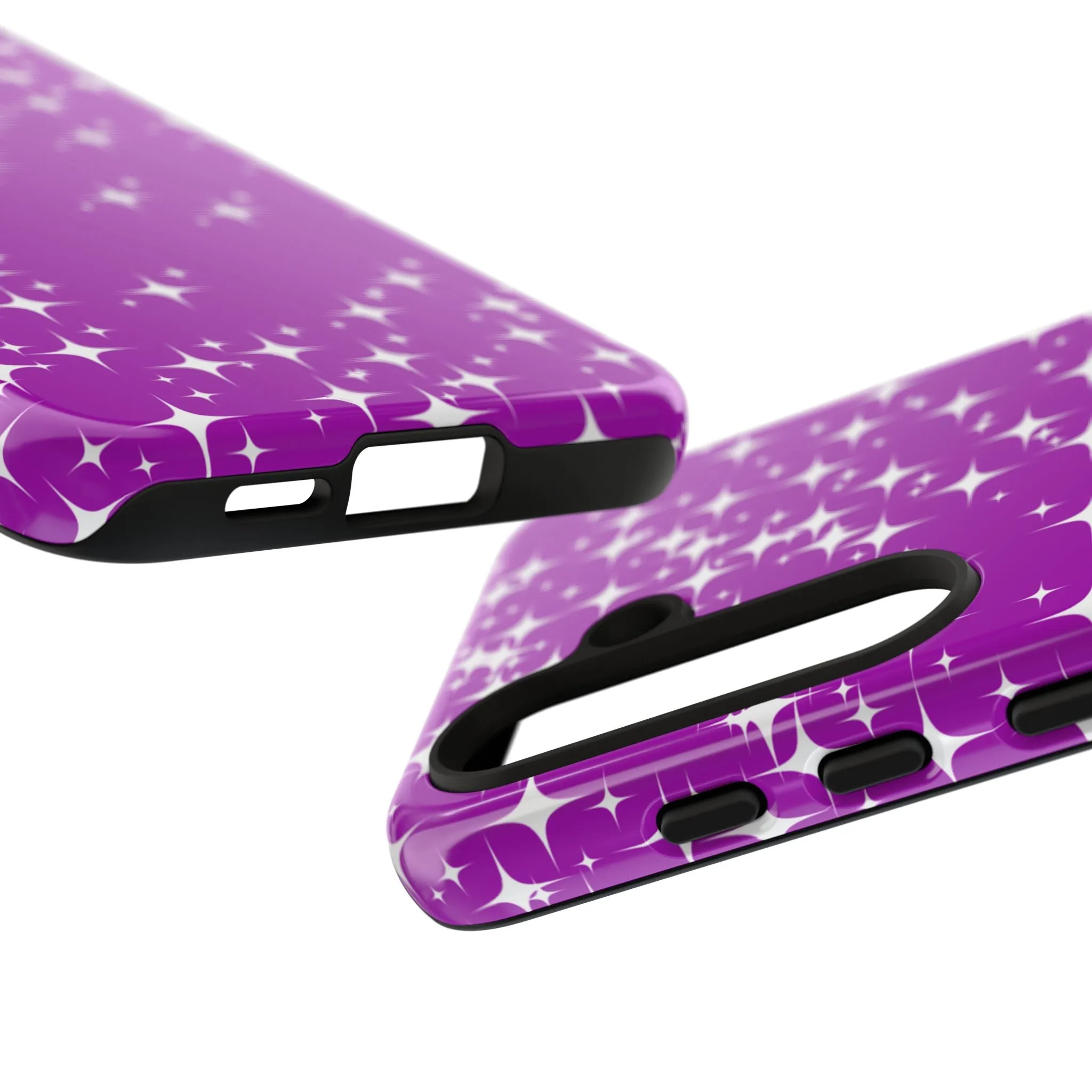 Purple Sparkling Samsung Galaxy Phone Case - Stylish Protection for All Occasions, Gifts for friends, Gifts for love ones, Gifts for colleagues