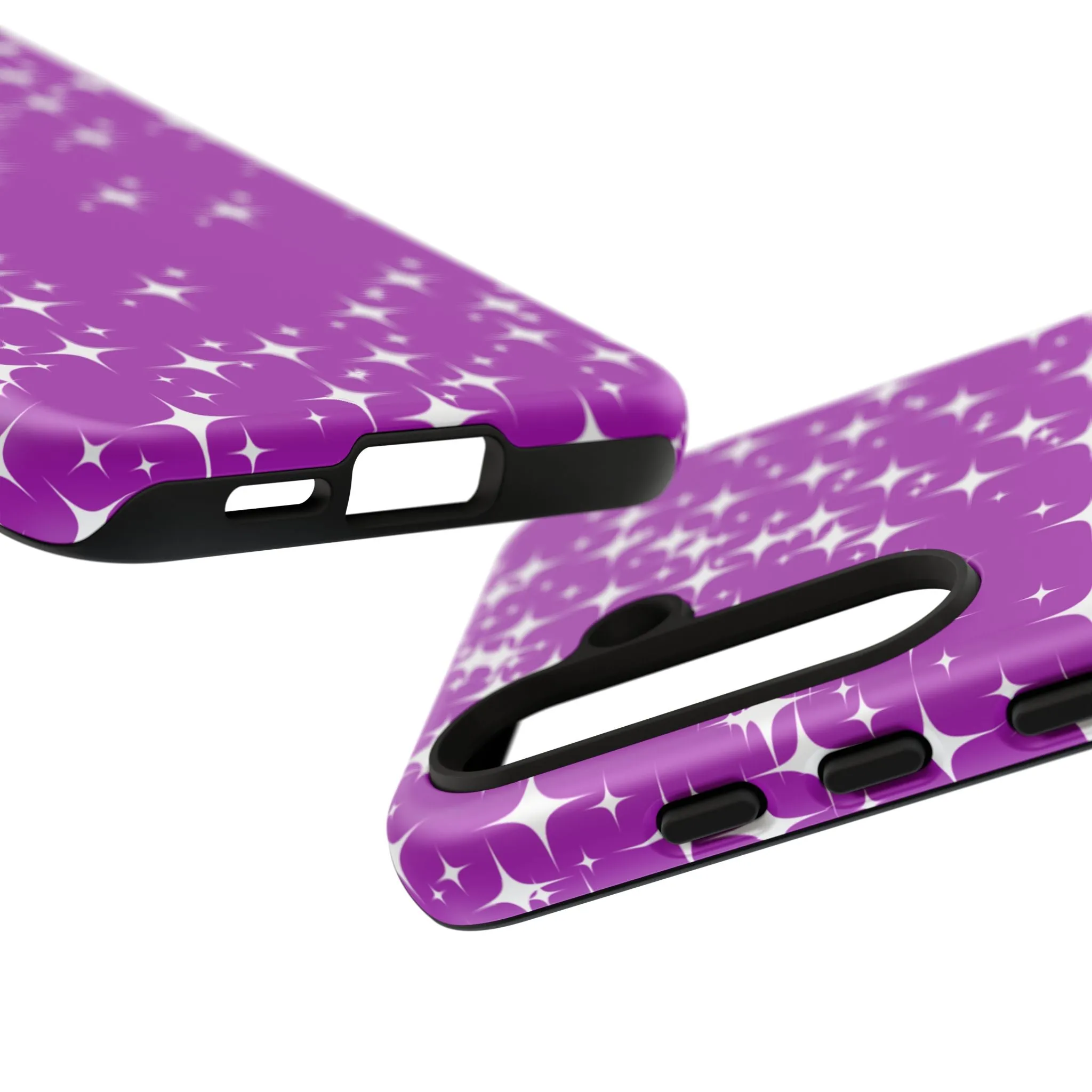 Purple Sparkling Samsung Galaxy Phone Case - Stylish Protection for All Occasions, Gifts for friends, Gifts for love ones, Gifts for colleagues