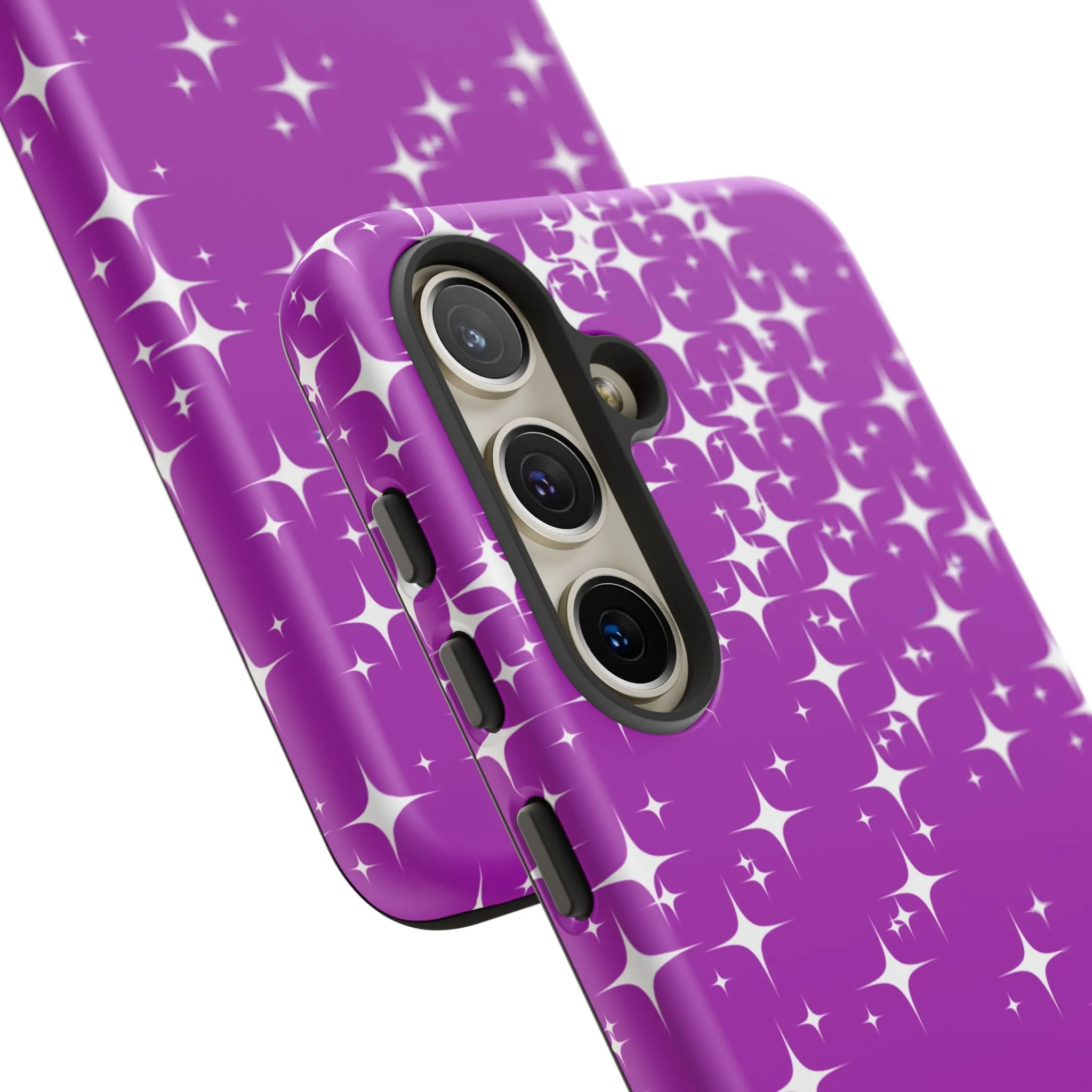 Purple Sparkling Samsung Galaxy Phone Case - Stylish Protection for All Occasions, Gifts for friends, Gifts for love ones, Gifts for colleagues