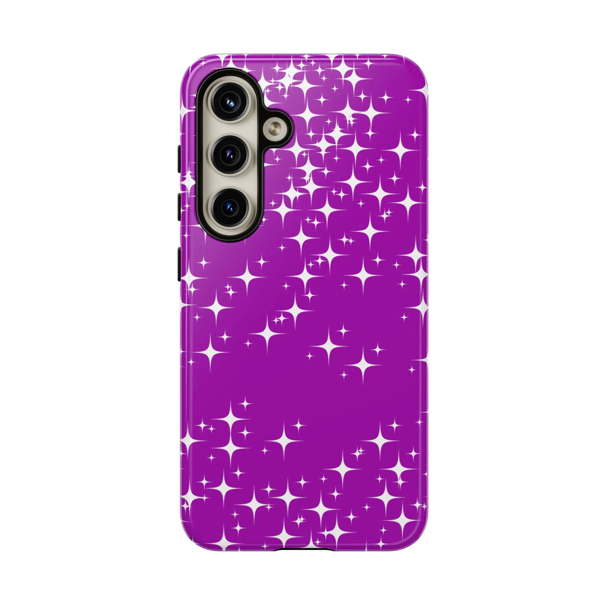 Purple Sparkling Samsung Galaxy Phone Case - Stylish Protection for All Occasions, Gifts for friends, Gifts for love ones, Gifts for colleagues