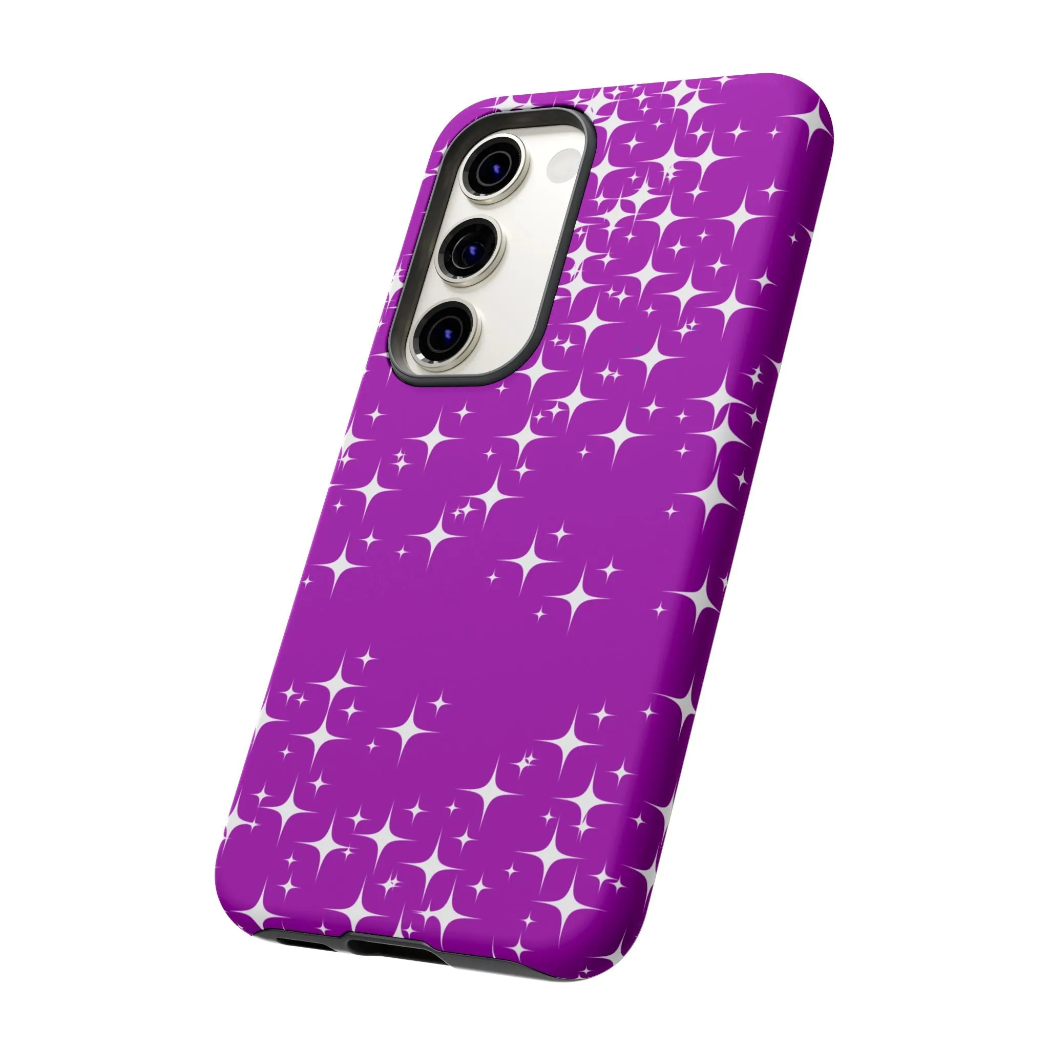 Purple Sparkling Samsung Galaxy Phone Case - Stylish Protection for All Occasions, Gifts for friends, Gifts for love ones, Gifts for colleagues
