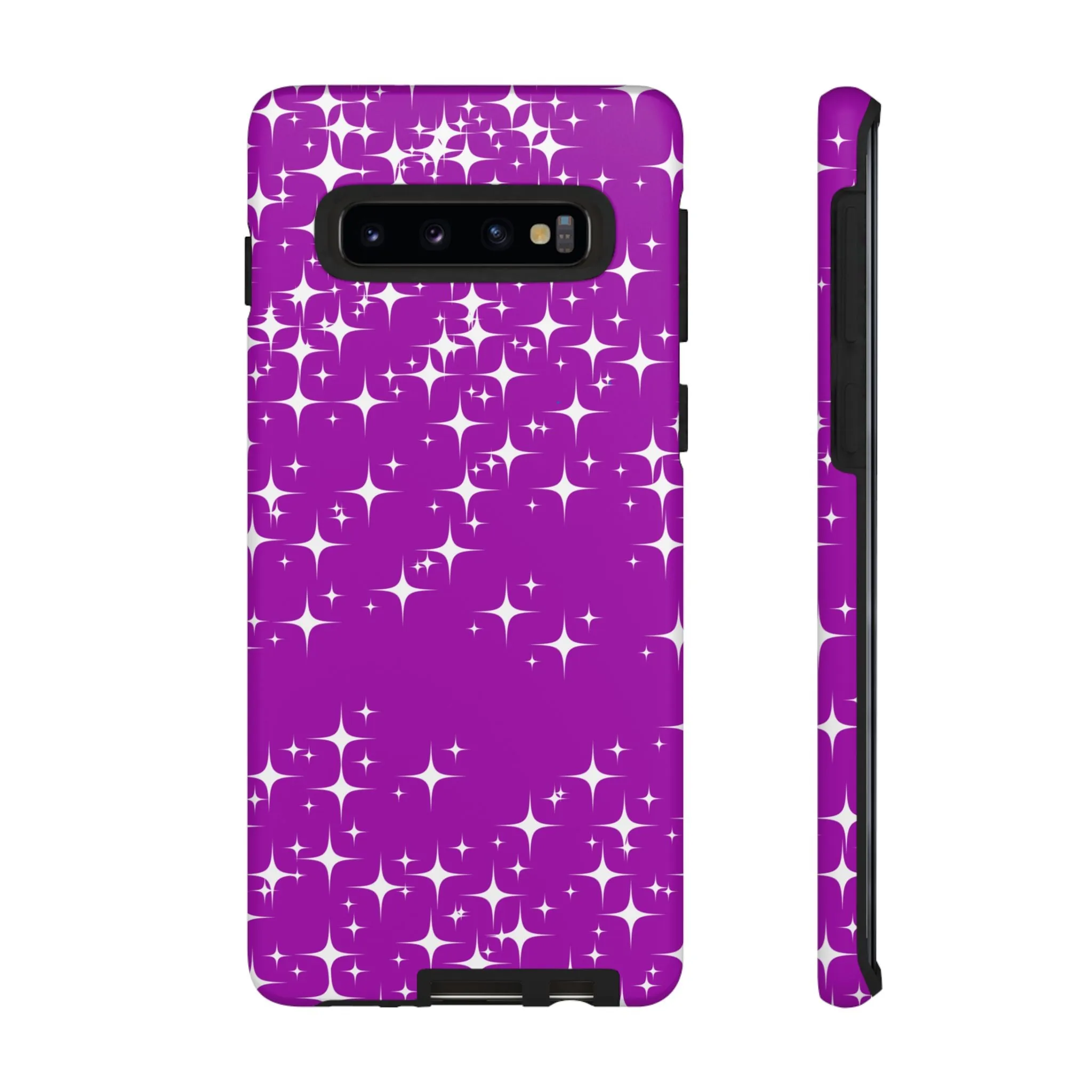 Purple Sparkling Samsung Galaxy Phone Case - Stylish Protection for All Occasions, Gifts for friends, Gifts for love ones, Gifts for colleagues