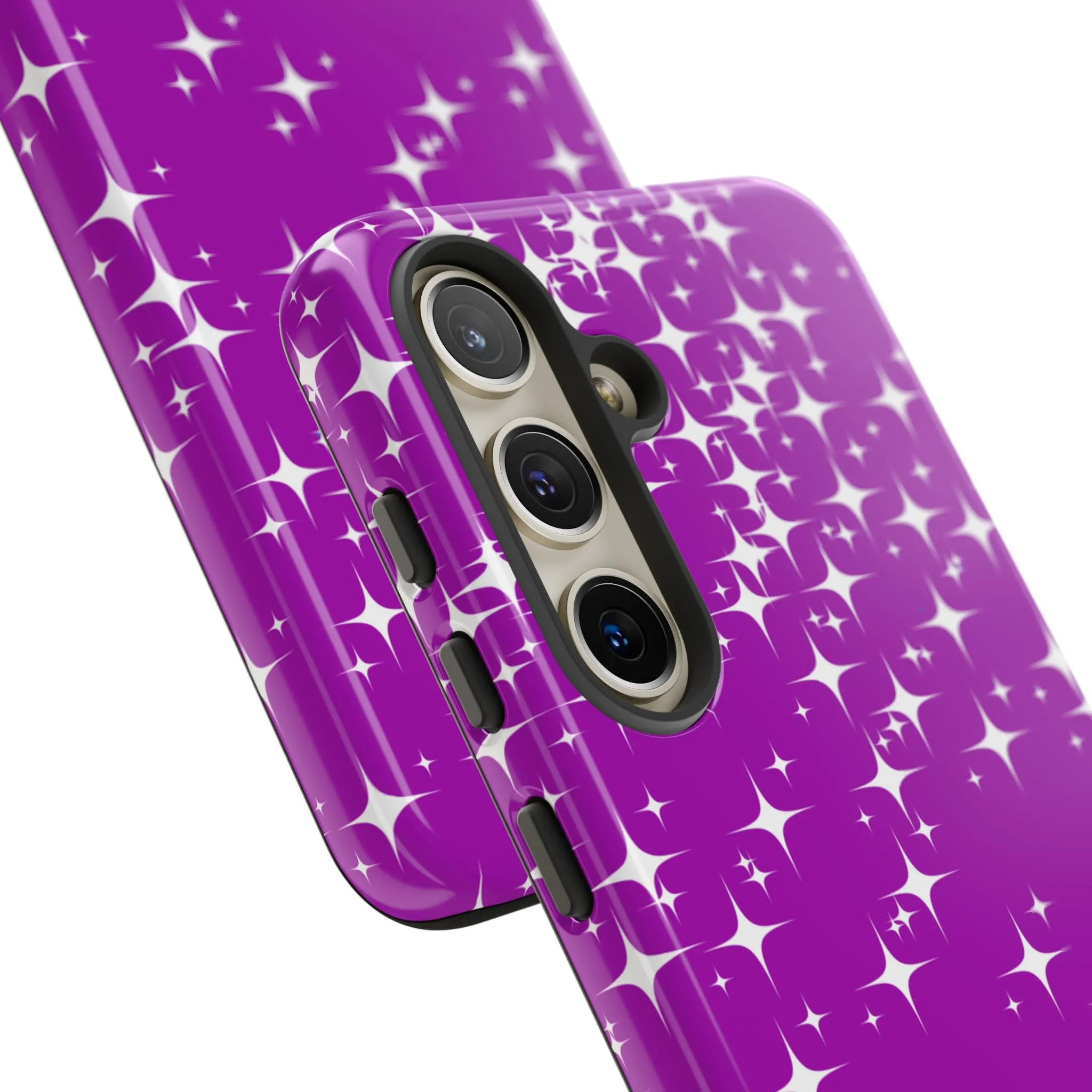 Purple Sparkling Samsung Galaxy Phone Case - Stylish Protection for All Occasions, Gifts for friends, Gifts for love ones, Gifts for colleagues