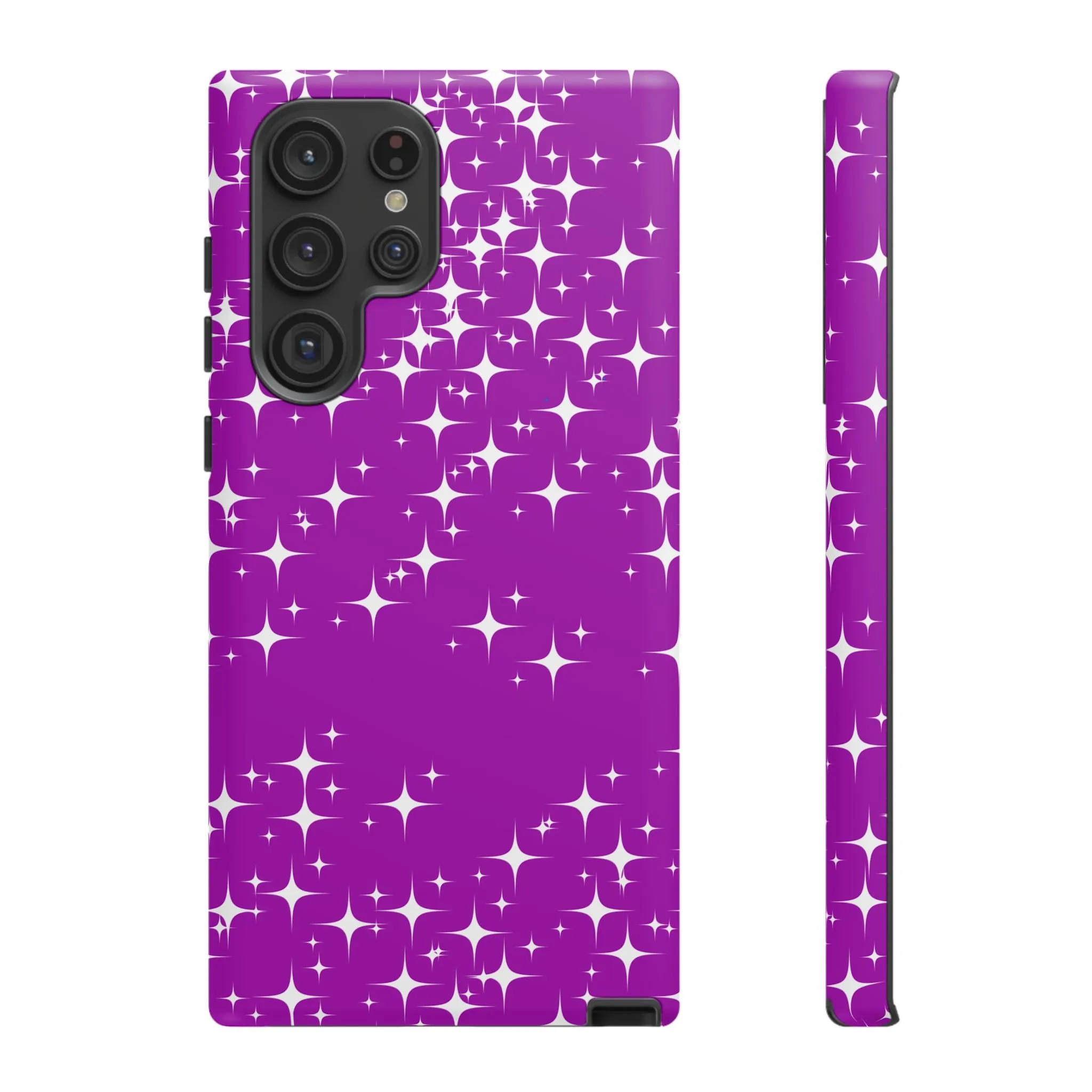 Purple Sparkling Samsung Galaxy Phone Case - Stylish Protection for All Occasions, Gifts for friends, Gifts for love ones, Gifts for colleagues