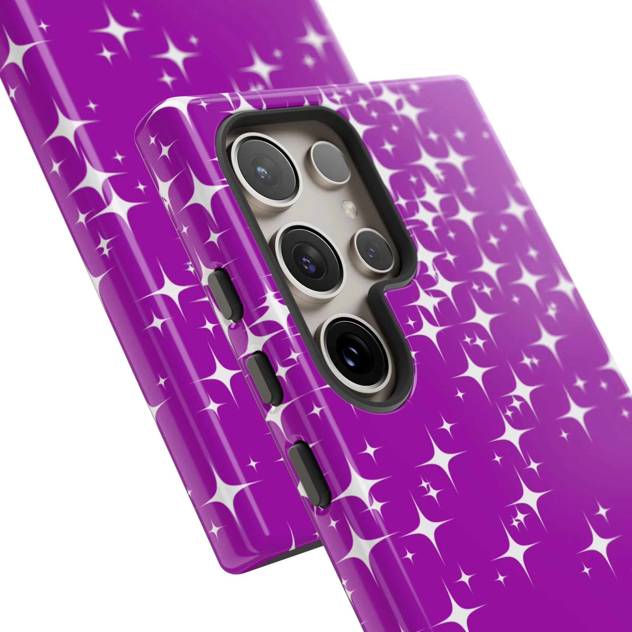 Purple Sparkling Samsung Galaxy Phone Case - Stylish Protection for All Occasions, Gifts for friends, Gifts for love ones, Gifts for colleagues