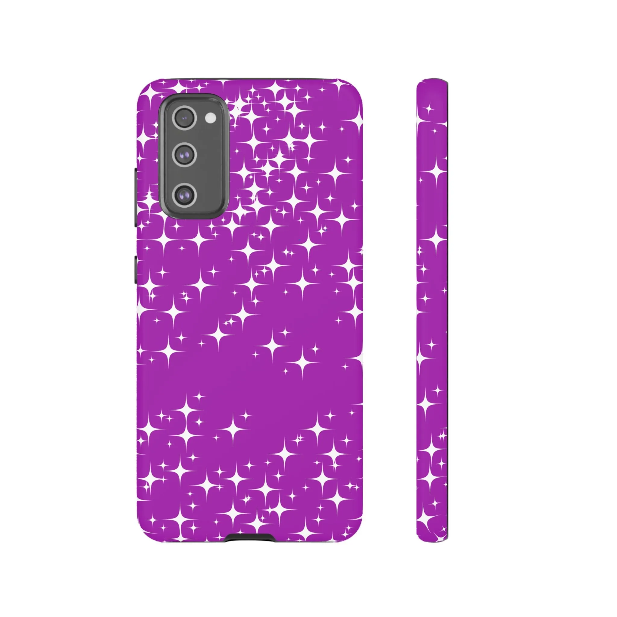 Purple Sparkling Samsung Galaxy Phone Case - Stylish Protection for All Occasions, Gifts for friends, Gifts for love ones, Gifts for colleagues