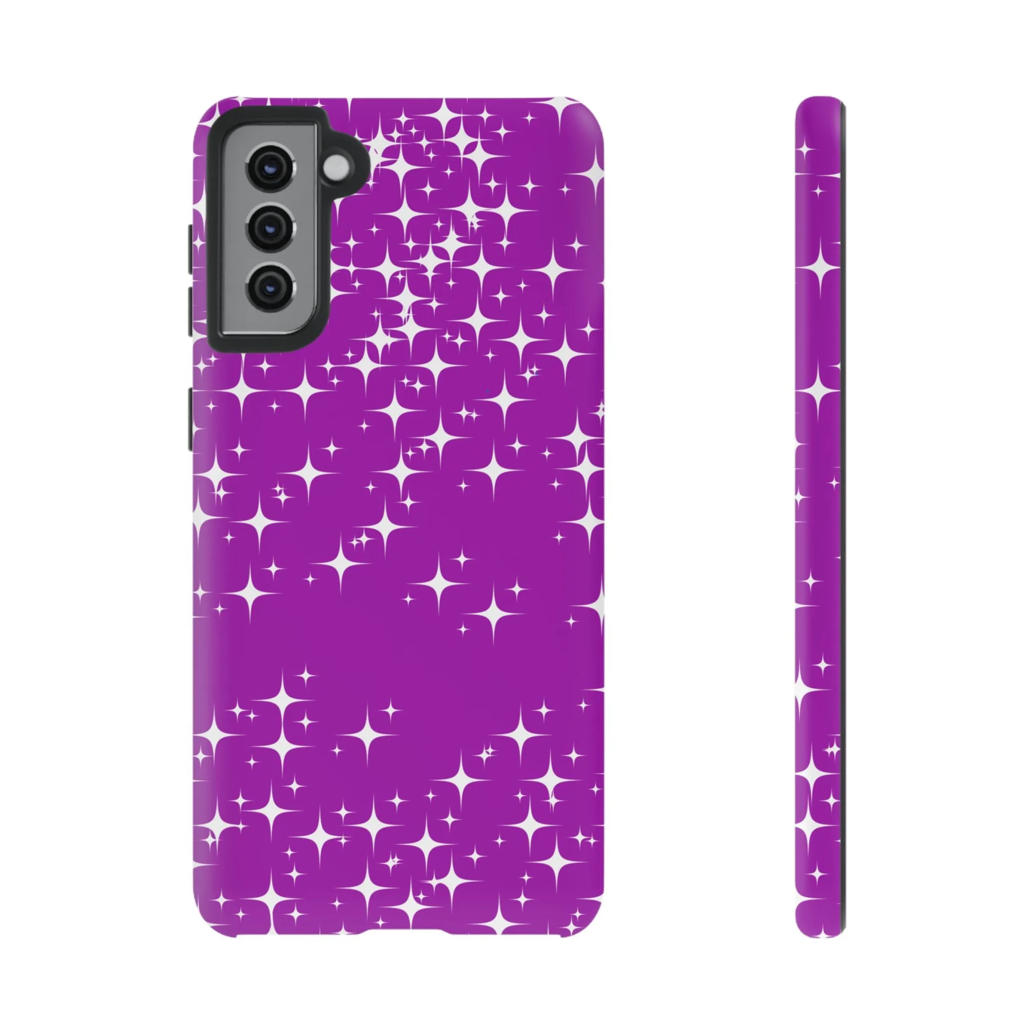 Purple Sparkling Samsung Galaxy Phone Case - Stylish Protection for All Occasions, Gifts for friends, Gifts for love ones, Gifts for colleagues