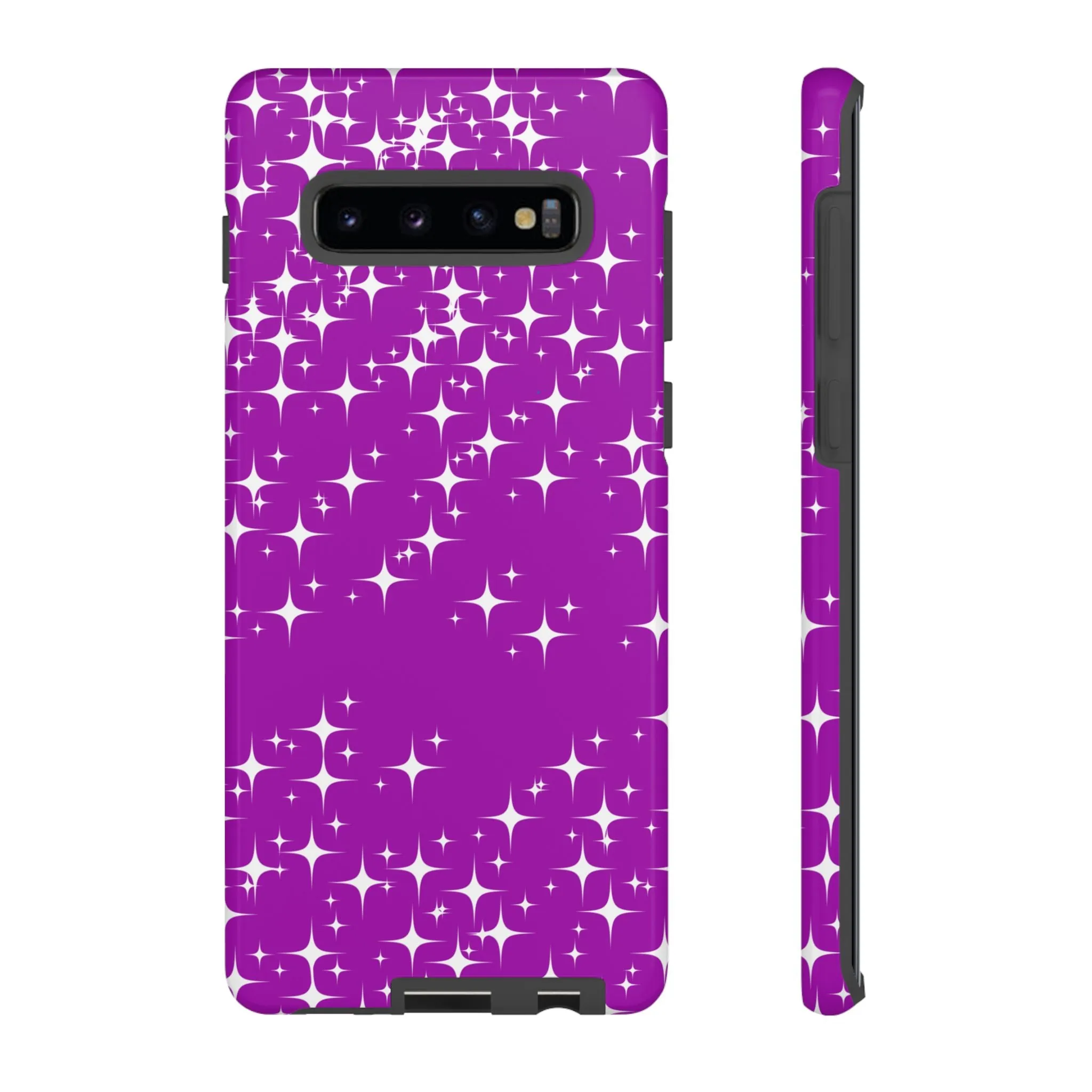 Purple Sparkling Samsung Galaxy Phone Case - Stylish Protection for All Occasions, Gifts for friends, Gifts for love ones, Gifts for colleagues